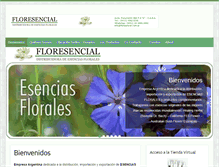 Tablet Screenshot of floresencial.com